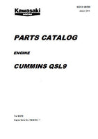 Cummins QSL9 Engine Parts Catalogue Manual