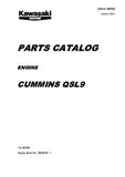 Cummins QSL9 Engine Parts Catalogue Manual