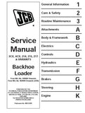 JCB 3CX 4CX 214 215 217 & Variants Backhoe Loader Service Repair Manual From M/C No. 930000 Onwards