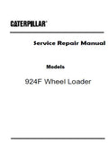 Caterpillar Cat 924F Wheel Loader (Prefix 5NN) Service Repair Manual (5NN00001 and up)