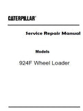 Caterpillar Cat 924F Wheel Loader (Prefix 6MN) Service Repair Manual (6MN00001 and up)