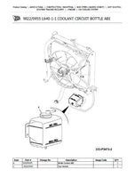 JCB 260T TRACKED Robot Parts Catalogue Manual (Serial Number: 02427501-02427800)