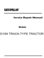 Caterpillar Cat D10N Track-Type Tractor (Prefix 3SK) Service Repair Manual (3SK00001 and up)