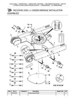 JCB 8050 ZTS Mini Crawler Excavator Parts Catalogue Manual (Serial Number: 01741669-01742999)