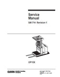 Clark OP15X Forklift Service Repair Manual