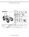 Kubota M8540DTH Tractor Parts Catalogue Manual (Publishing ID: BKIDK0639)