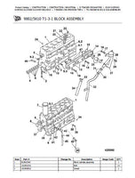 JCB JS190 TRACKED EXCAVATOR Parts Catalogue Manual (Serial Number: 01059363-01059363)