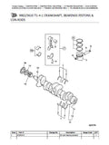 JCB JS190 TRACKED EXCAVATOR Parts Catalogue Manual (Serial Number: 01059363-01059363)