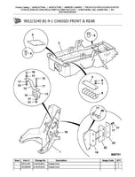 JCB TM310S Telescopic Wheeled Loader Parts Catalogue Manual (Serial Number: 02129887-02130887)