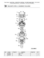 JCB 260T TRACKED Robot Parts Catalogue Manual (Serial Number: 01745010-01754999)