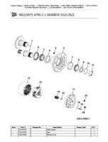 JCB 260T TRACKED Robot Parts Catalogue Manual (Serial Number: 01745010-01754999)