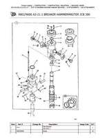 JCB 3CXT 35 BACKOHE LOADER Parts Catalogue Manual (Serial Number: 00400000-00430000)