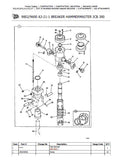 JCB 3CXT 35 BACKOHE LOADER Parts Catalogue Manual (Serial Number: 00400000-00430000)