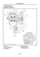 Nissan Forklift Internal Combustion L01 Series Service Repair Manual