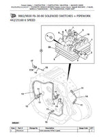 JCB 3CX CSM4TPC Precision Control (Servo) BACKOHE LOADER Parts Catalogue Manual (Serial Number: 00938430-00959999)