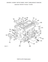 Kubota BX2200D Tractor Parts Catalogue Manual (Publishing ID: BKIDK0505)