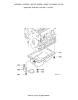 Kubota BX2200D Tractor Parts Catalogue Manual (Publishing ID: BKIDK0505)