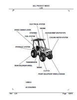 Kubota L35 Tractor Parts Catalogue Manual