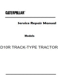 Caterpillar Cat D10R TRACK-TYPE TRACTOR (Prefix AKT) Service Repair Manual (AKT00001 and up)