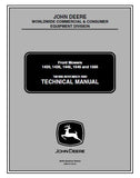 John Deere 1445 Front Mower Service Repair Manual