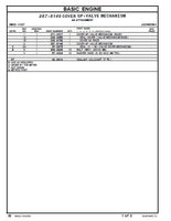 Caterpillar Cat C7 Marine Engine Parts Catalogue Manual