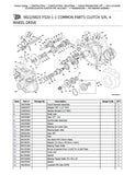 JCB 930-4 Rough Terrain Forklift Parts Catalogue Manual (Serial Number: 02228490-02229508)