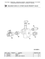 JCB 930-2 Rough Terrain Forklift Parts Catalogue Manual (Serial Number: 02363578-02365578)