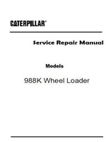 Caterpillar Cat 988K Wheel Loader (Prefix TWX) Service Repair Manual (TWX00001 and up)