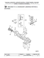 JCB JS220 TRACKED EXCAVATOR Parts Catalogue Manual (Serial Number: 01018001-01020001)