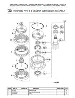 JCB JS220LC CH DIESELMAX TRACKED EXCAVATOR Parts Catalogue Manual (Serial Number: 02282480-02283480)