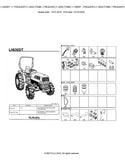 Kubota L4630DT Tractor Parts Catalogue Manual (Publishing ID: BKIDK5148)