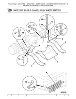 JCB 456B Wheeled Loader Parts Catalogue Manual (Serial Number: 00539000-00539228)