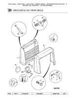 JCB 456B Wheeled Loader Parts Catalogue Manual (Serial Number: 00539000-00539228)