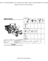 Kubota GZD15-LD Zero Turn Mower Parts Catalogue Manual (Publishing ID: BKIDK0481)