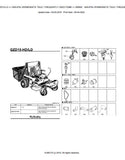 Kubota GZD15-LD Zero Turn Mower Parts Catalogue Manual (Publishing ID: BKIDK0481)