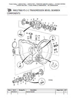 JCB 532 SWAY Telescopic Handlers (Loadall) Parts Catalogue Manual (Serial Number: 00767000-01036593)