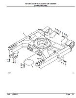 Takeuchi TB153FR Compact Excavator Parts Catalogue Manual (SN: 15820004 and up)