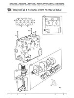 JCB 520M-2 Telescopic Handlers (Loadall) Parts Catalogue Manual (Serial Number: 00500000-00519999)