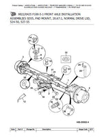 JCB 524-50 4WS Telescopic Handlers (Loadall) Parts Catalogue Manual (Serial Number: 01419150-01419999)