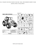 Kubota M6-122 Tractor Parts Catalogue Manual (Publishing ID: BKIDK5372)