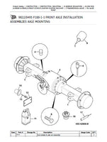 JCB JS145W MON Wheeled Excavator Parts Catalogue Manual (Serial Number: 02287483-02287983)