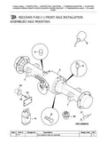 JCB JS145W MON Wheeled Excavator Parts Catalogue Manual (Serial Number: 02287483-02287983)