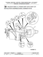 JCB 533-105 Telescopic Handlers (Loadall) Parts Catalogue Manual (Serial Number: 02173052-02183052)