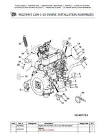 JCB TLT25D TCR Teletruk Parts Catalogue Manual (Serial Number: 01540935-01541999)