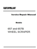 Caterpillar Cat 657B WHEEL SCRAPER (Prefix 53K) Service Repair Manual (53K00001 and up)