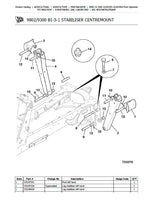 JCB MINI CX 2WD Mini Backhoe Parts Catalogue Manual (Serial Number: 01042001-01042856)