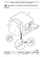 JCB MINI CX 2WD Mini Backhoe Parts Catalogue Manual (Serial Number: 01042001-01042856)