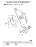 JCB MINI CX 2WD Mini Backhoe Parts Catalogue Manual (Serial Number: 01042593-01042856)