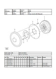 Volvo BL61B Backhoe Loader Parts Catalogue Manual (SN: 1202051 and up)