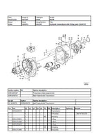 Volvo BL61B Backhoe Loader Parts Catalogue Manual (SN: 1202051 and up)